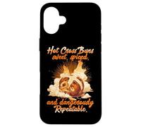 Hot Cross Buns Sweet Spiced and Dangerously Repeatable Case for iPhone 16 Plus