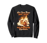 Hot Cross Buns Sweet Spiced and Dangerously Repeatable Sweatshirt