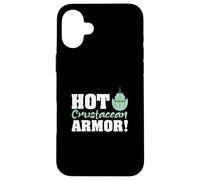 Hot Crustacean Armor Crabulous For Horseshoe Crab Harvesters Case for iPhone 16 Plus