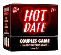 Hot Date Couples Game for Adults - 240 Spicy, Fun Questions & Dares for Romantic Nights & Deep Relationships - Intimacy Conversation Cards - 2 Players