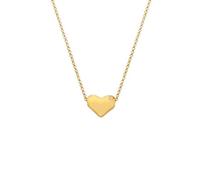 Hot Diamonds 18ct Gold Plated 925 Sterling Silver Desire Heart Pendant Necklace | Real Hand Set Diamond | Gift Wrap Included (18ct Gold Plated Silver, 18k)