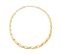 Hot Diamonds 18ct Gold Plated Flow Graduated Necklace