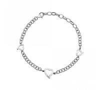 Hot Diamonds Amore Heart Bracelet DL564 - Exclusive Design |