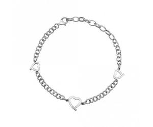 Hot Diamonds Amore Heart Bracelet DL564 - Exclusive Design |