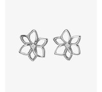 Hot Diamonds Amulet Silver Flower Stud Earrings DE711
