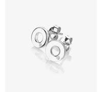 Hot Diamonds Amulets Silver Circle Stud Earrings DE709