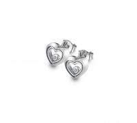 Hot Diamonds Anais Silver Encase Earrings AE013 - Distinctive