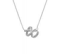 Hot Diamonds Aurora Twist Necklace 2 x 1.6cm, 40-45cm
