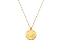 Hot Diamonds Birthstone Gold Tone Circle Necklace 40-45cm
