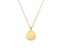 Hot Diamonds Birthstone Gold Tone Teardrop Necklace 40-45cm