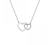 Hot Diamonds Bliss Interlocking Hearts Pendant DN128 - Elegant