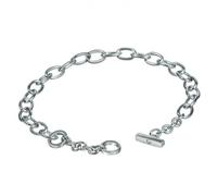 Hot Diamonds Classic Silver Charm Bracelet DL062 - Contemporary