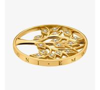Hot Diamonds Emozioni Balance & Harmony Gold Plated 33mm Coin EC553