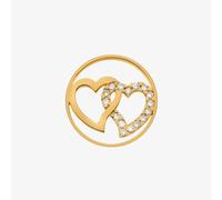 Hot Diamonds Emozioni Companionship Gold Plated 33mm Coin EC551