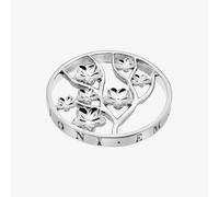 Hot Diamonds Emozioni Fiore Silver 25mm Coin EC508