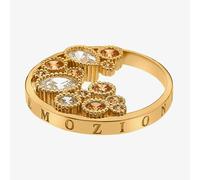 Hot Diamonds Emozioni Freedom Gold Plated Champagne 33mm Coin EC557