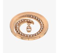 Hot Diamonds Emozioni Oceano Teardrop Rose Gold Plated 33mm Coin EC527