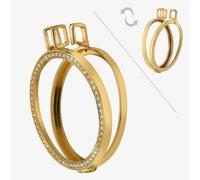 Hot Diamonds Emozioni Reversible Yellow Gold 3mm Coin Keeper EK010