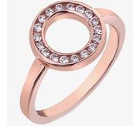 Hot Diamonds Emozioni Rose Gold Plated Saturno Ring ER002-N