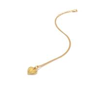 Hot Diamonds Essence Gold Plated Silver Heart Pendant | 18ct Gold Plated 925 Sterling Silver Diamond Heart Necklace | Luxury Gift Wrap Included