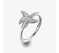 Hot Diamonds Eternal Love Silver Starfish Ring (N) DR213/N