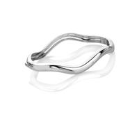 Hot Diamonds Fiji Sterling Silver Wave Bangle