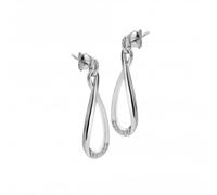 Flourish Earrings Hot Diamonds Silver 20mm