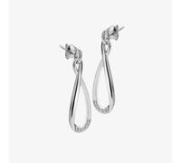 Hot Diamonds Flourish Silver Dropper Earrings DE742