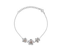 Hot Diamonds Forget Me Not Sterling Silver Bracelet