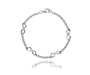 Hot Diamonds Fresh Sterling Silver Diamond Infinity Bracelet