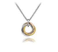 Hot Diamonds Gold Plated Sterling Silver Calm Necklace