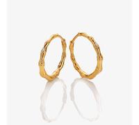 Hot Diamonds Golden Edit Bondi Hoop Earrings DE842