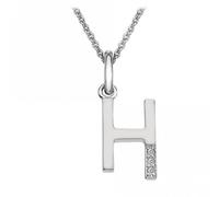 Hot Diamonds H Micro Pendant DP408 - Exclusive Design | Acotis