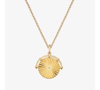 Hot Diamonds HD X Golden Edit 18ct Gold Plated Hope Halo Pendant Necklace DP850