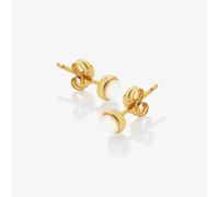 Hot Diamonds HD X Golden Edit Calm Mother Of Pearl Earrings DE755
