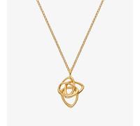 Hot Diamonds HD X Golden Edit Endless Gold Plated Diamond Interlocked Pendant Necklace DP1085