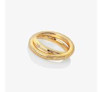 Hot Diamonds HD X Golden Edit Extra Small Spirit Duo Ring DR229