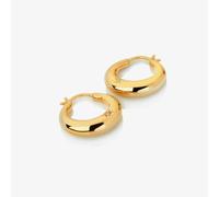 18ct Gold Plated Sterling Silver Soul Statement Earrings DE672