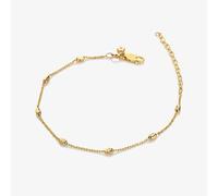Hot Diamonds HD x Tasha Ghouri Gold Oval Bead Chain Bracelet DL684