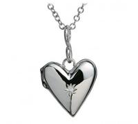 Hot Diamonds Just Add Love Sterling Silver Spontaneous Locket - TITLE Silver