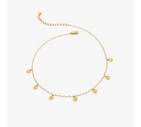 Hot Diamonds x Jac Jossa 18ct Gold Plated Sterling Silver Lunar Choker DN148 - 18ct Gold Plated Sterling Silver