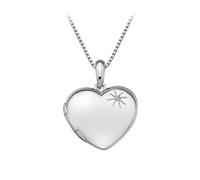 Hot Diamonds Memoirs Sterling Silver Heart Locket