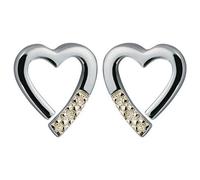 Hot Diamonds Just Add Love Silver Earrings DE110