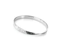 Hot Diamonds Quest Twist Bangle 0.7cm