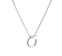 Hot Diamonds Rhodium Plated Sterling Silver Diamond Teardrop Pendant