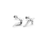 Hot Diamonds Spiral Silver and Diamond Sterling Silver Earrings