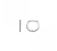 Hot Diamonds Silver Constant Loop Earrings DE581 - Bold