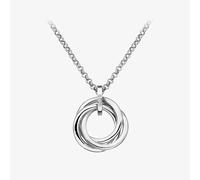 Hot Diamonds Silver Diamond Trio Ring Pendant DP543
