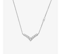 Hot Diamonds Silver Lustre White Topaz Necklace DN231