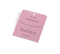 Hot Diamonds Silver Whisper Silver Whisper Friendship Bracelet SWB015 - Sterling Silver / Rhodium Plated